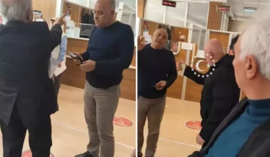 Vergi dairesinde vatandaşı isyan ettiren olay