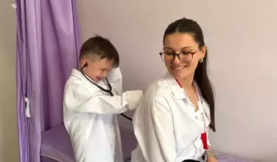 Minik Doktor Mert’in Hayali Gerçek Oldu