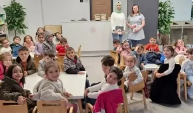 Afyonkarahisar’da Minik Öğrencilere Kütüphane Haftası Etkinliği