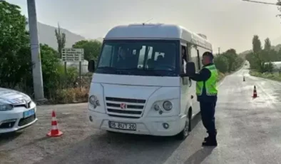 Uşak’ta Okul Çevrelerinde Geniş Denetim Yapıldı