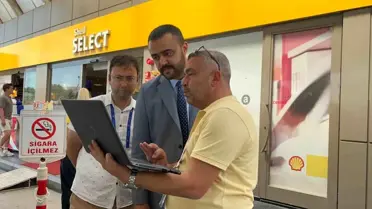 Aydın’da Akaryakıt İstasyonlarına Denetim
