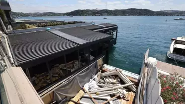 İstanbul Boğazı’ndaki Kaçak Eklentilere Yıkım Başladı