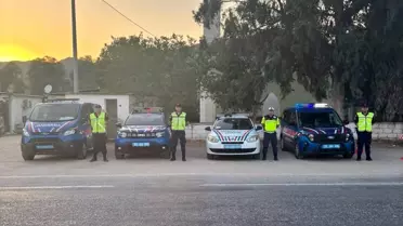 Karpuzlu’da Drone Destekli Trafik Denetimi