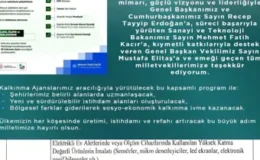 Kayseri’de İHA ve Eğitim Uçağı Parçaları Üretilecek