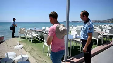 Kuşadası’nda Plaj Denetimleri Sıklaştı, Kaçak İki İşletme Mühürlendi