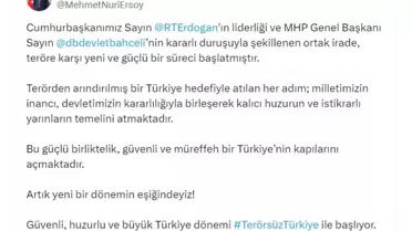 Yeni Bir Dönem: Terörsüz Türkiye